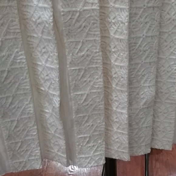 Malo cashmere & sheer pleated skirt - Picture 3 of 4